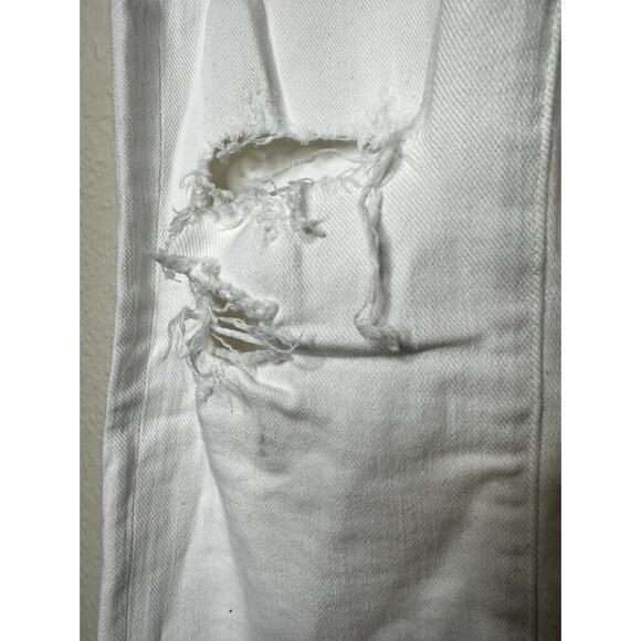 Citizens Of Humanity Jeans Womens 26 White Rocket Crop High Rise Skinny Zip - Picture 12 of 16